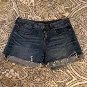 J.crew denim shorts size 6